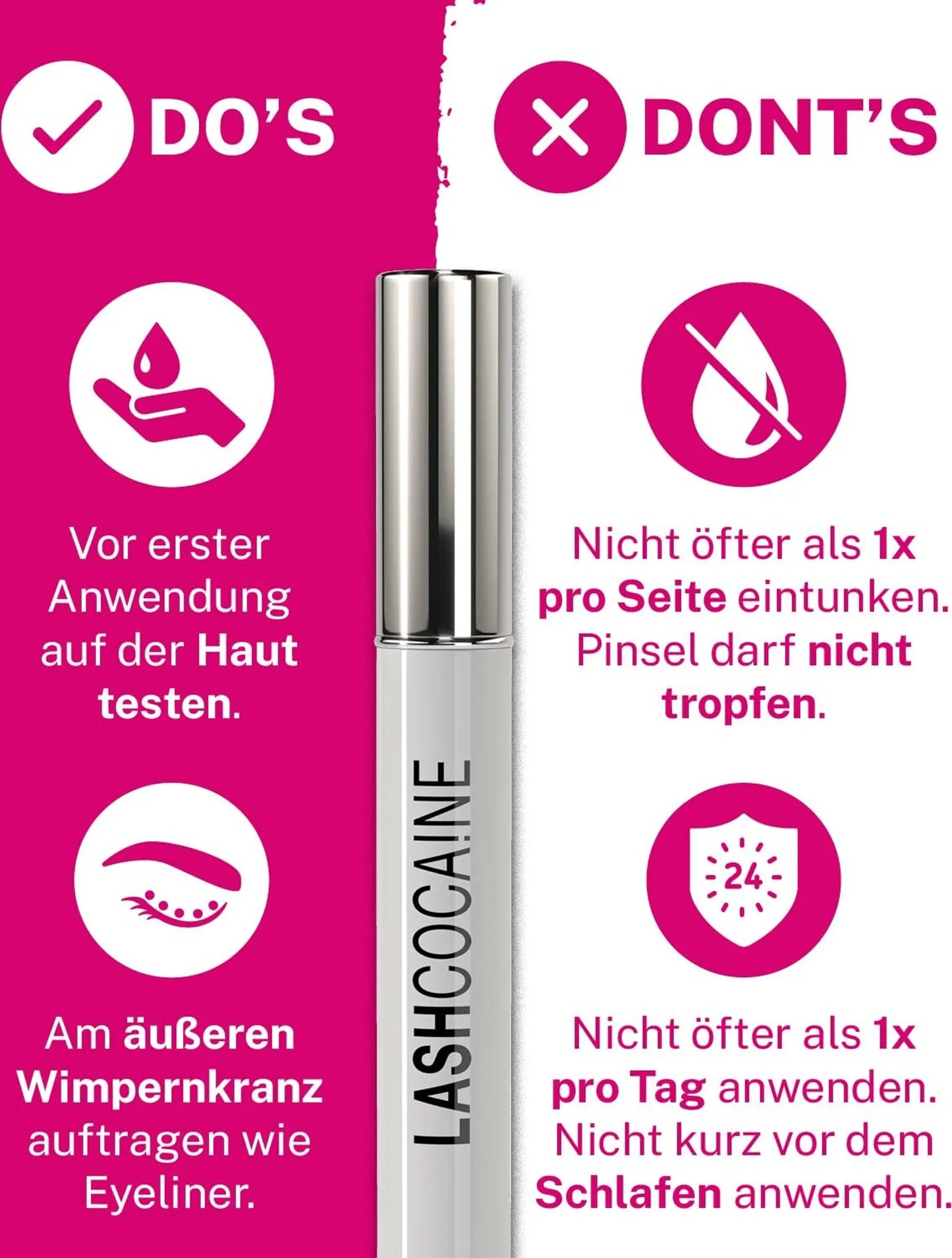 LASHCOCAINE 3,5ml Wimpernserum