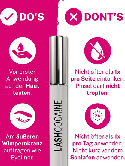 LASHCOCAINE 3,5ml Wimpernserum